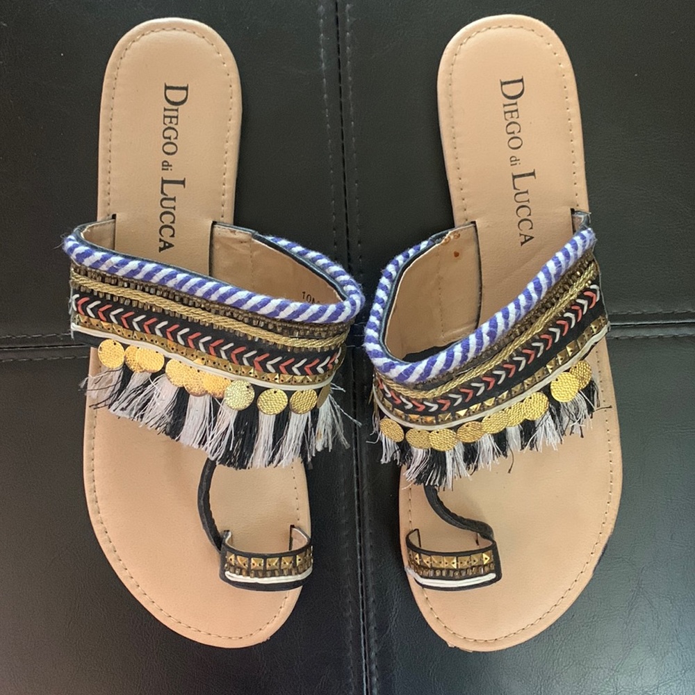 Diego di Lucca Sandals. Size 10